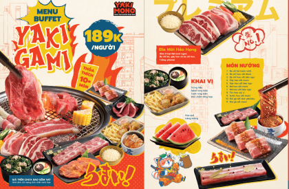 MENU YAKIGAMI - LE QUY DON